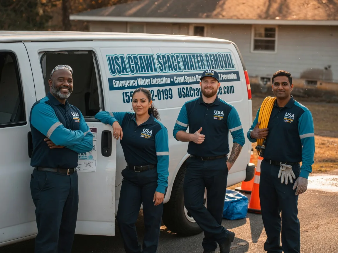 Crawl Space Water Removal company in Many, LA