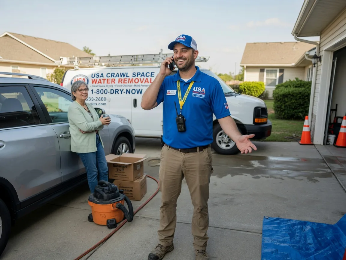 Crawl Space Water Removal Many, LA FAQs